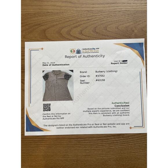 Burberry Brit Short Sleeve Polo Check Puff Sleeve Shirt Women M T-Shirt Logo Top - Picture 2 of 12